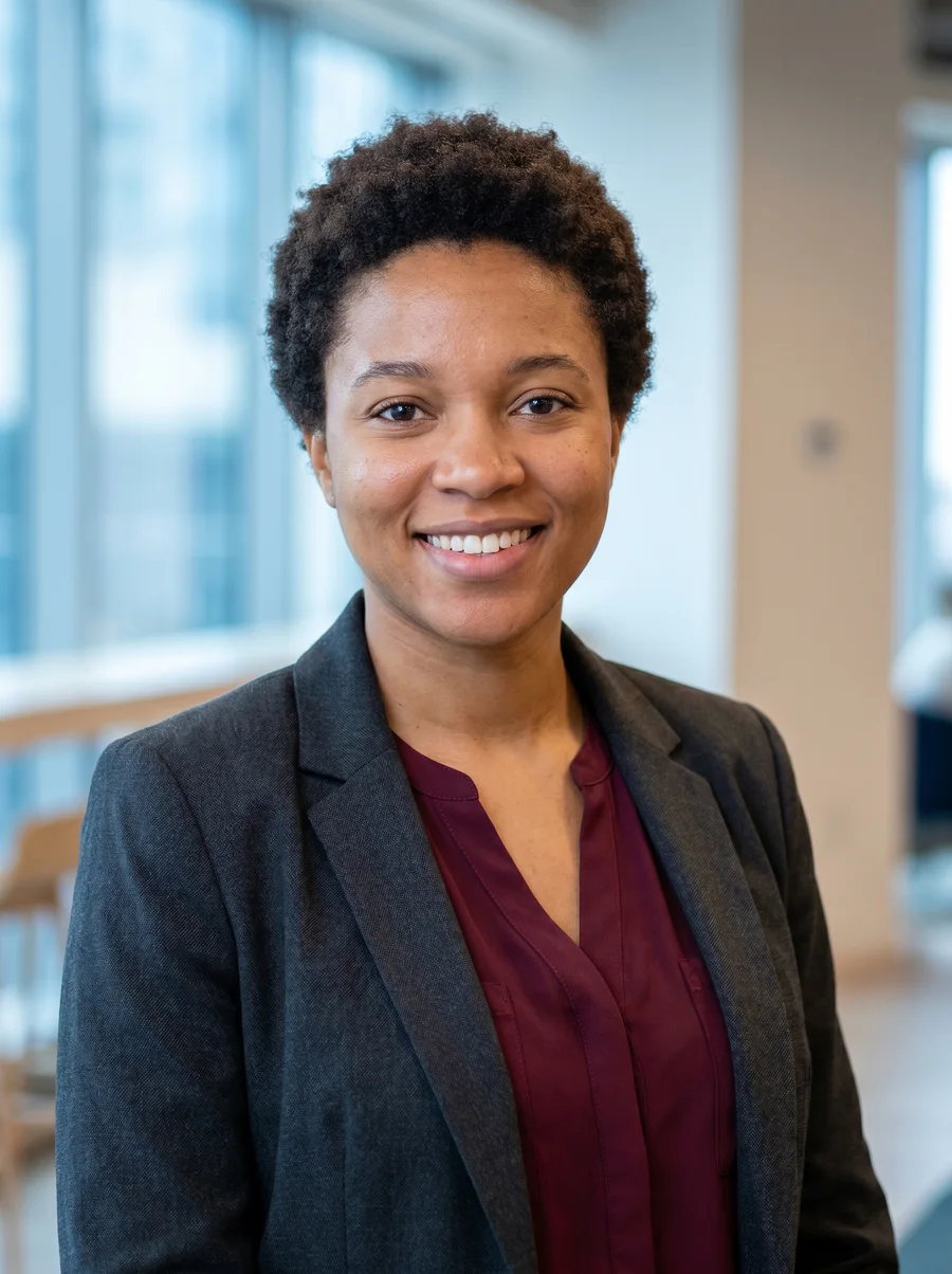 LinkedIn professional headshot example