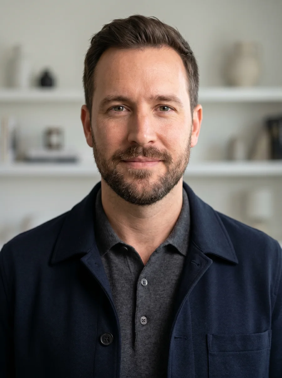 Remote teams professional headshot example